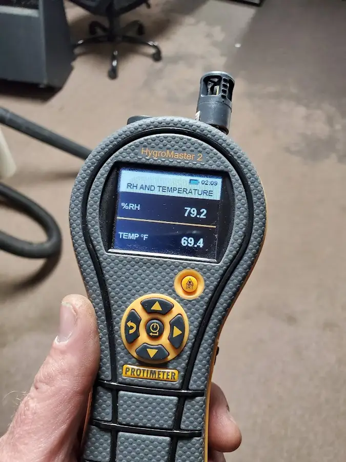 Moisture meter humidity assessment for Mold Remediation & Removal in Kalamazoo